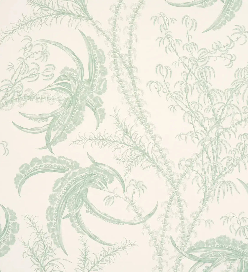 Ocean Toile Wallpaper