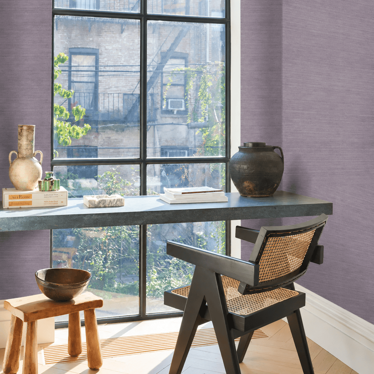 Schumacher Haruki Sisal Wallpaper
