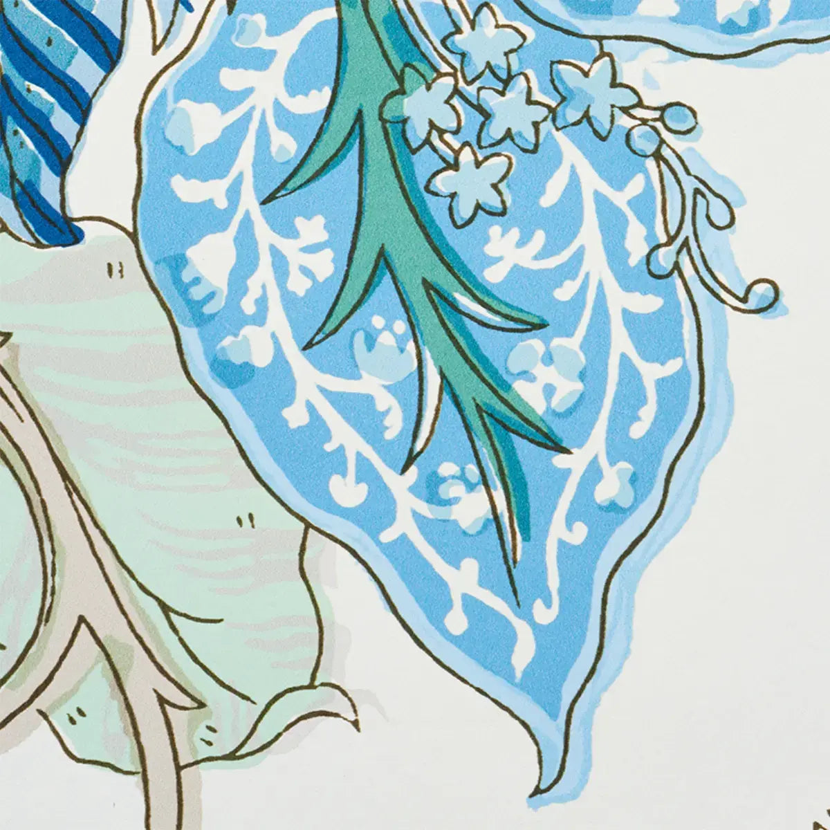 Schumacher Indian Arbre Wallpaper