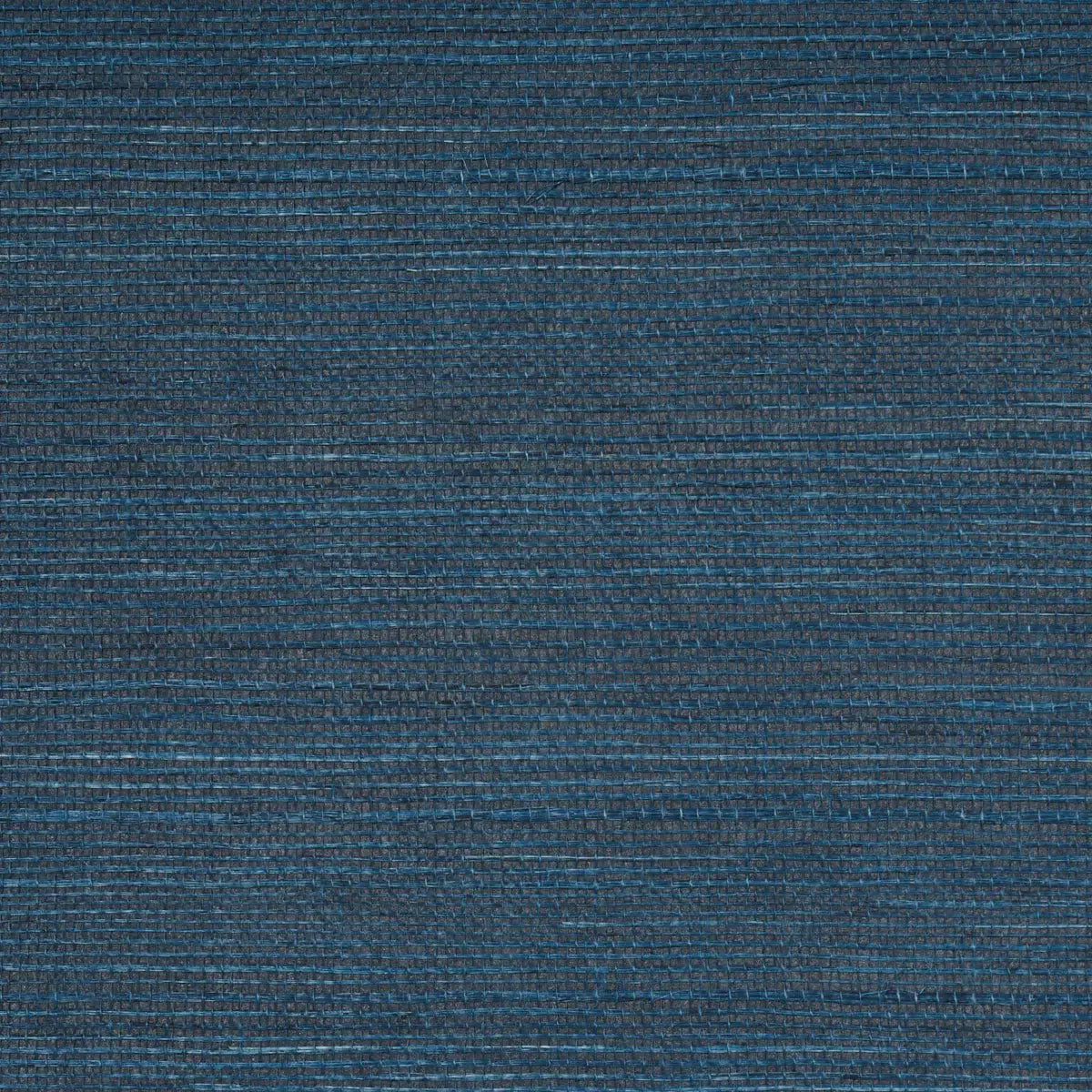 Schumacher Indigo / 8 yards Haruki Sisal Wallpaper 5004722