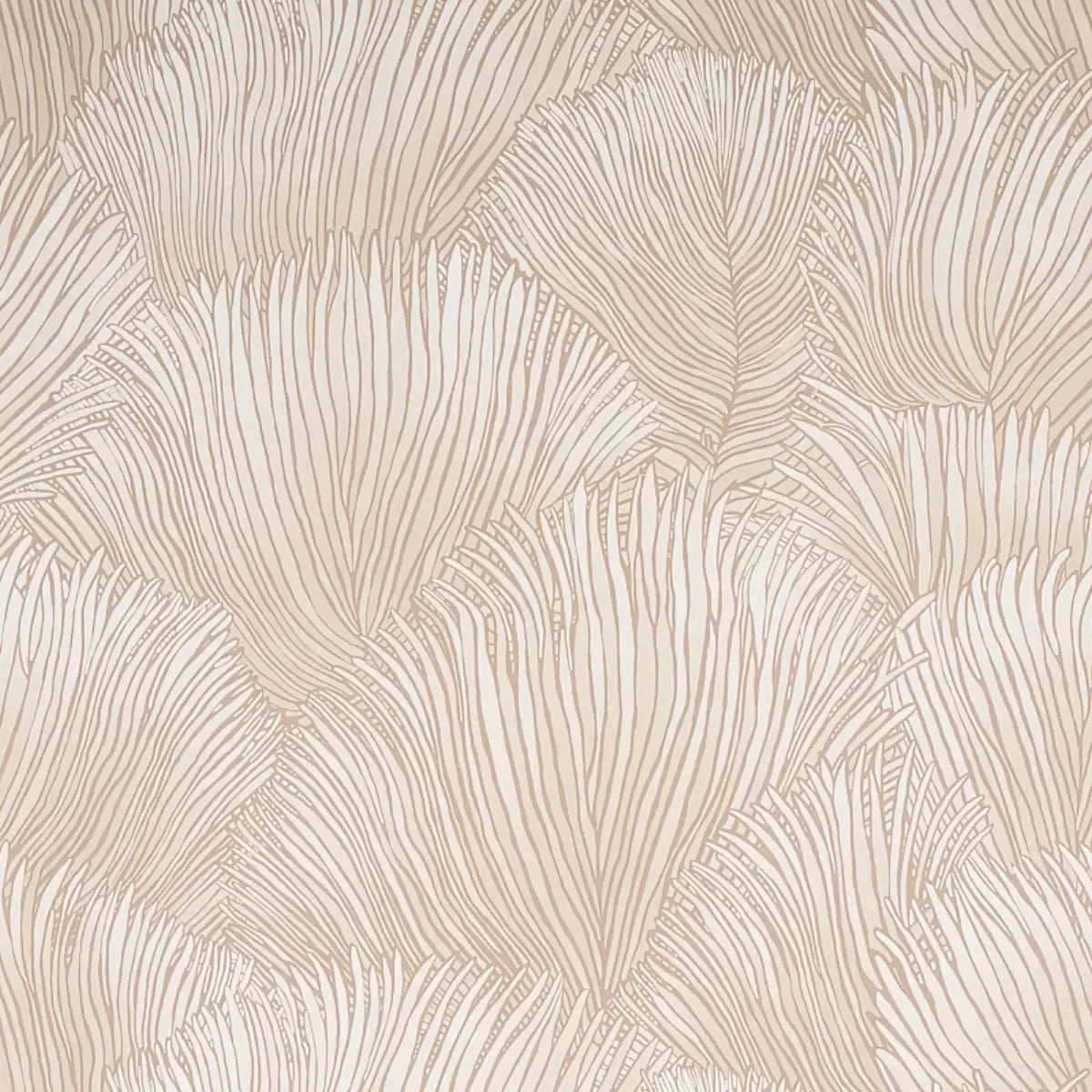 Schumacher Ivory / 9 yards Fondale Wallpaper