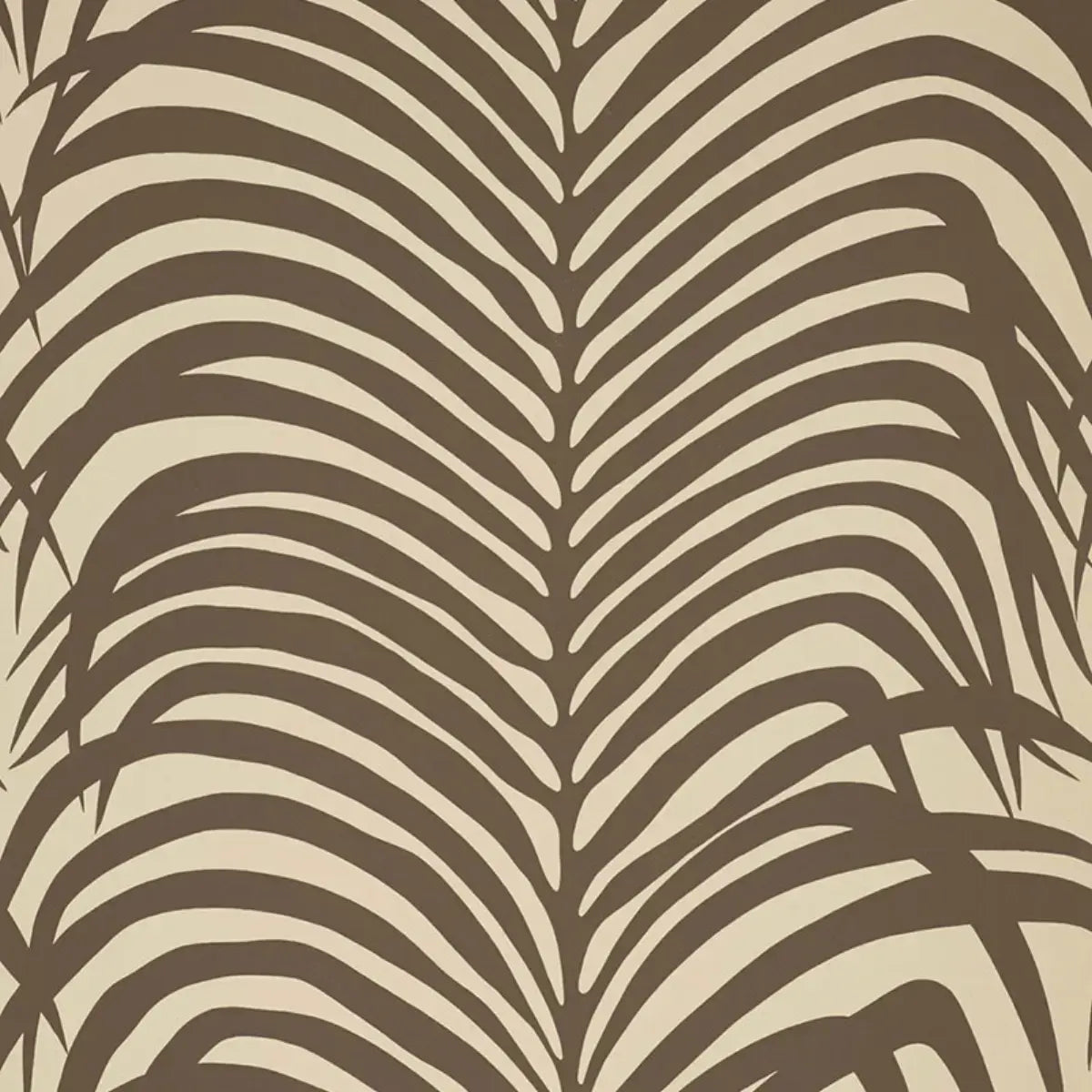 Schumacher Java / 9 yards Zebra Palm Wallpaper