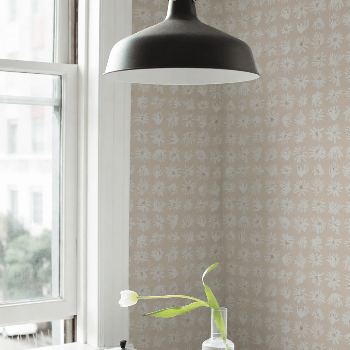 Schumacher Meadow Rock Wallpaper