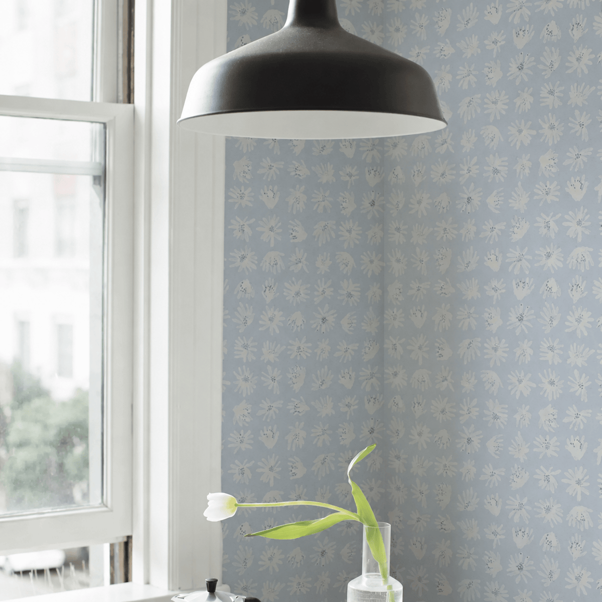 Schumacher Meadow Rock Wallpaper