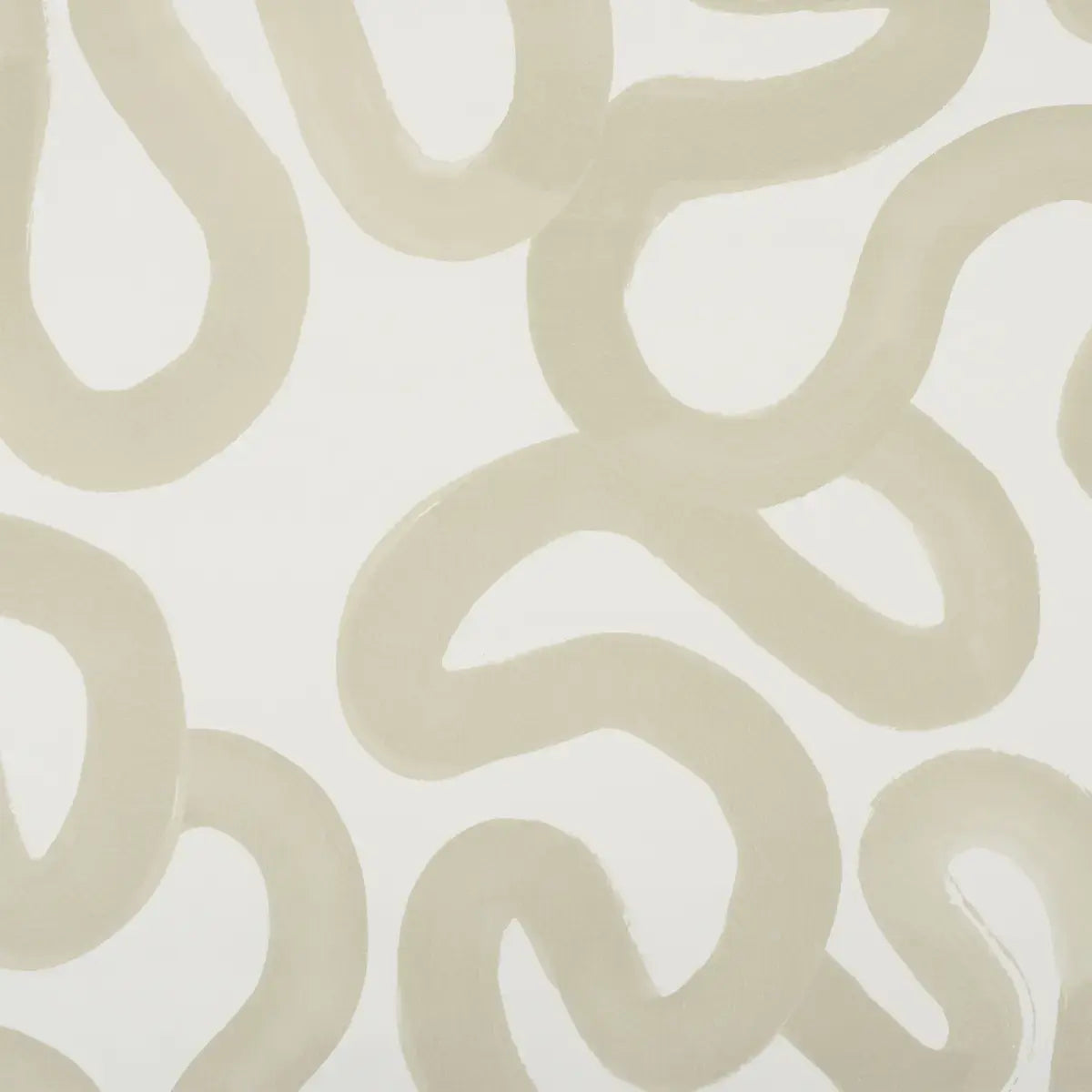 Schumacher Sand / 10 yards Trace Wallpaper