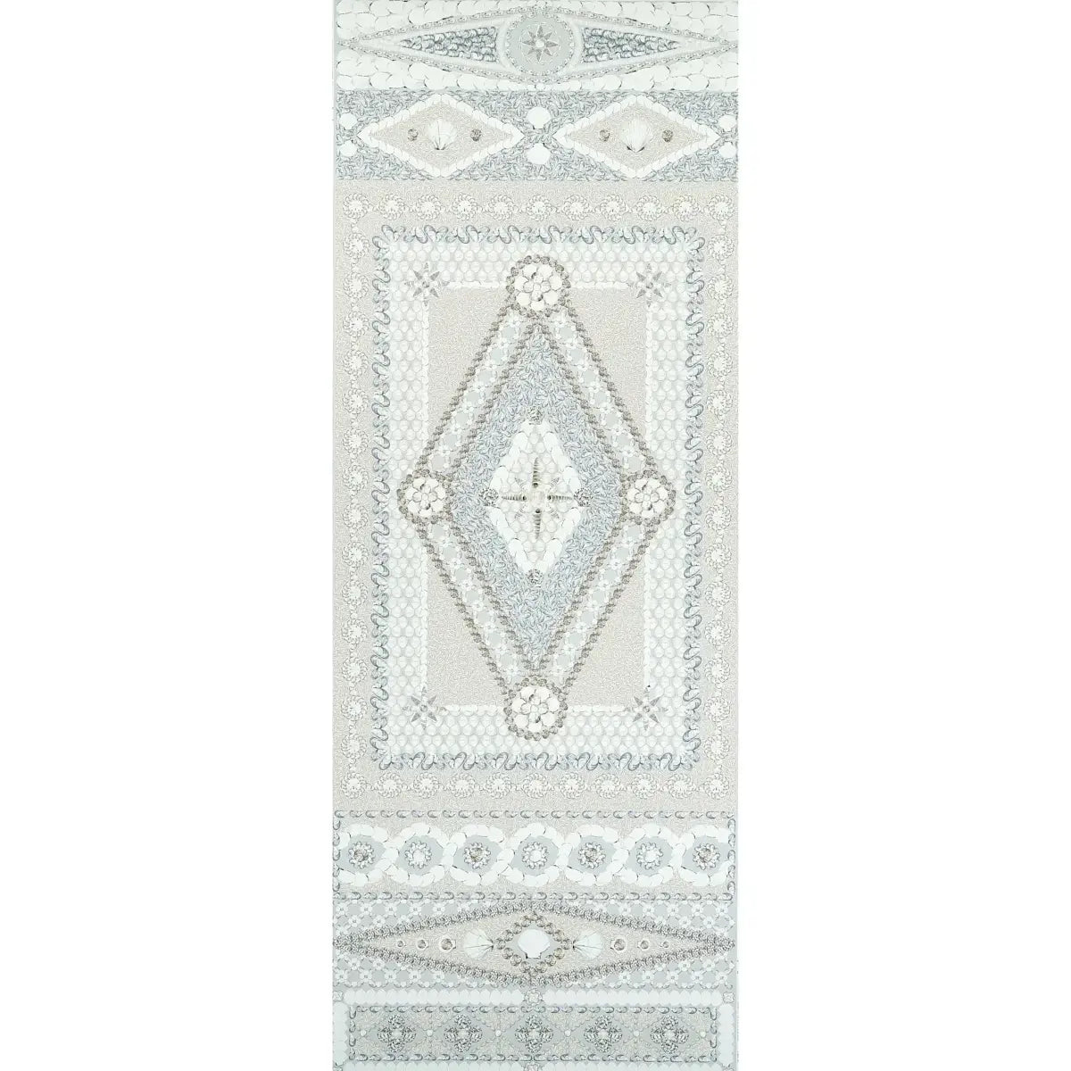Schumacher Seafoam / 1 Panel Shell Grotto Panel B Wallpaper 5015165