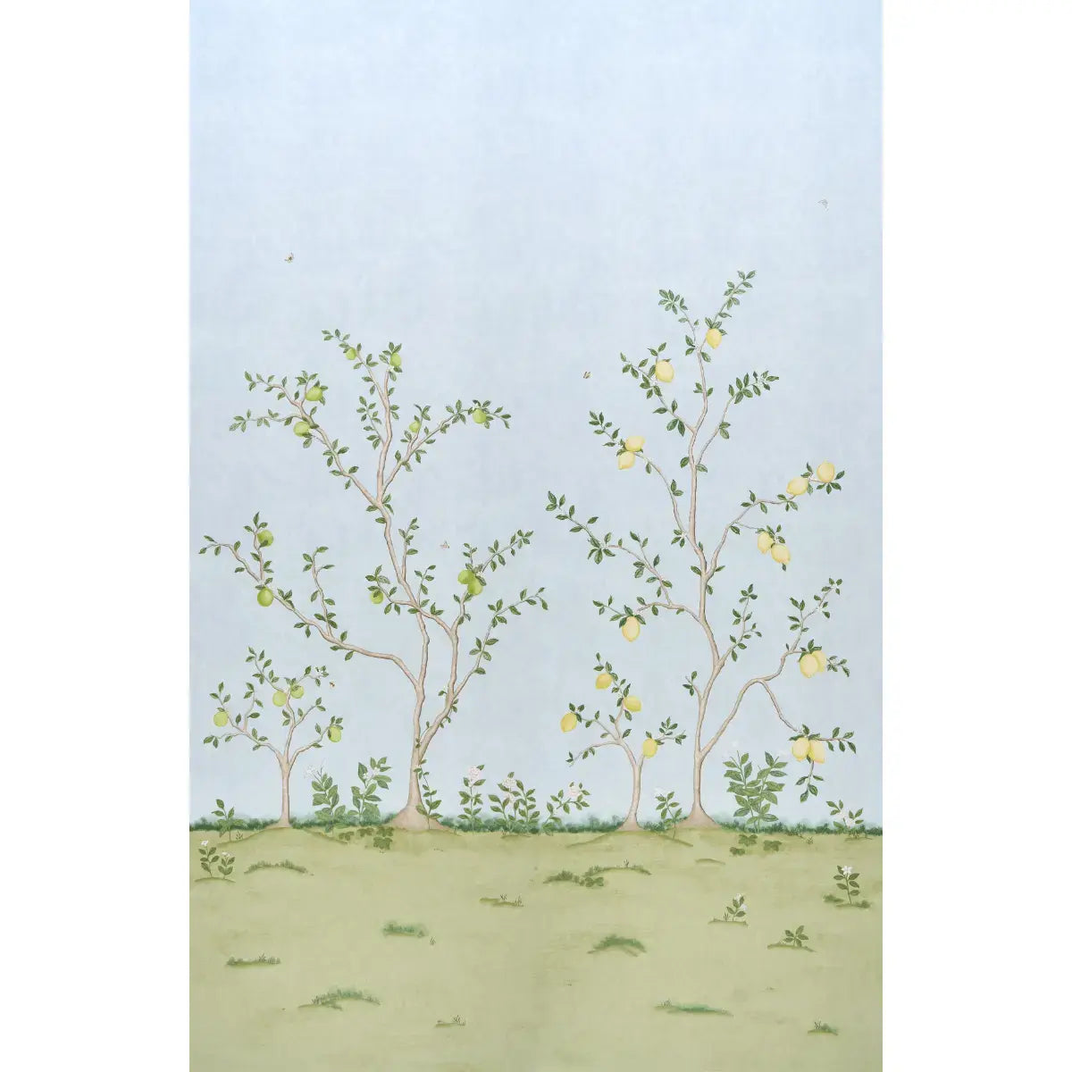 Schumacher Sky / 2 panels Citrus Blossom 2 Panel Set Wallpaper