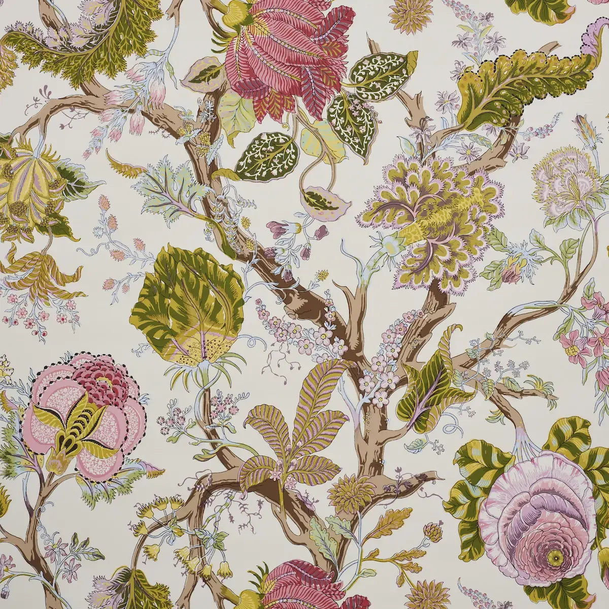 Schumacher Spring / 10 yards Indian Arbre Wallpaper