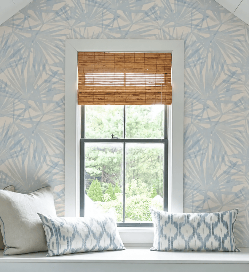 Sunlit Palm Sisal Wallpaper - secondary