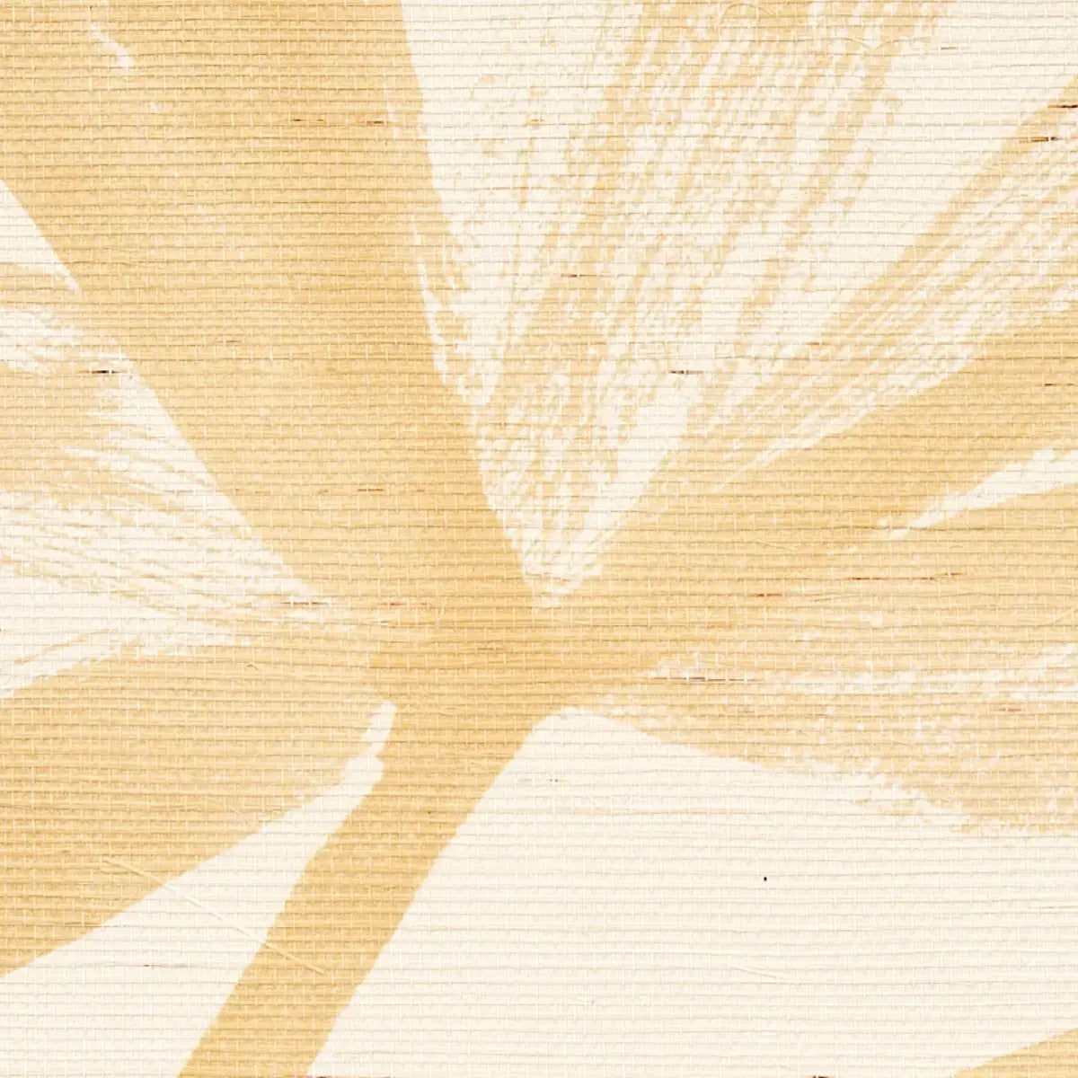 Schumacher Sunlit Palm Sisal Wallpaper