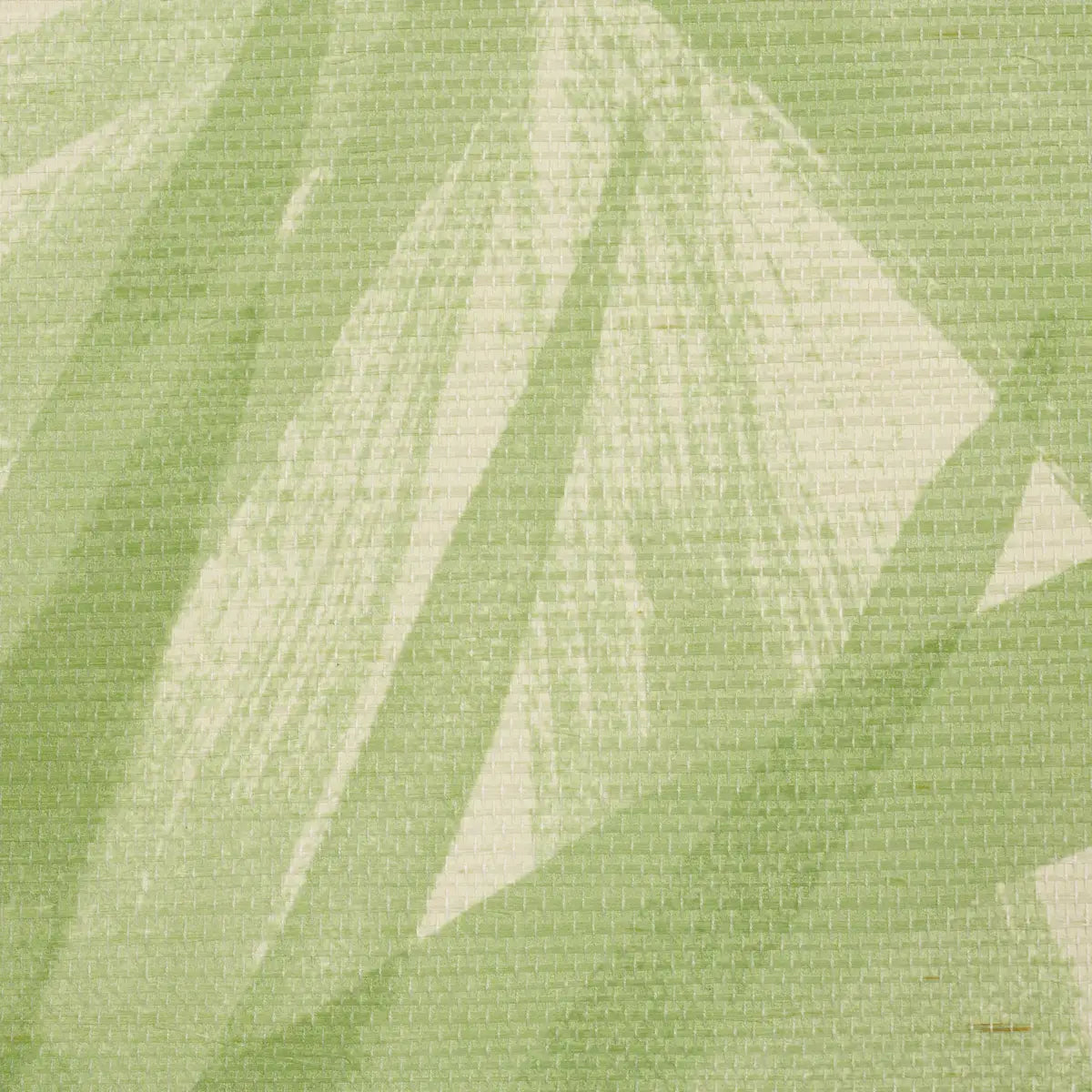 Schumacher Sunlit Palm Sisal Wallpaper