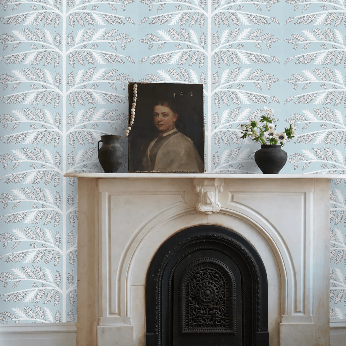 Schumacher Thistle Wallpaper