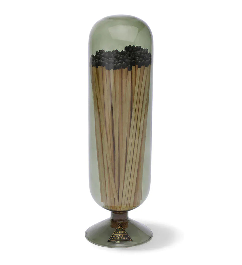 Olive Fireplace Match Cloche