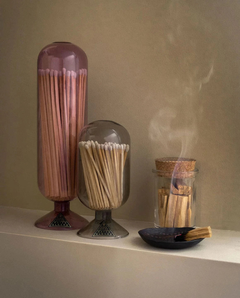 Skeem Design Violet Fireplace Match Cloche Cloches LF2