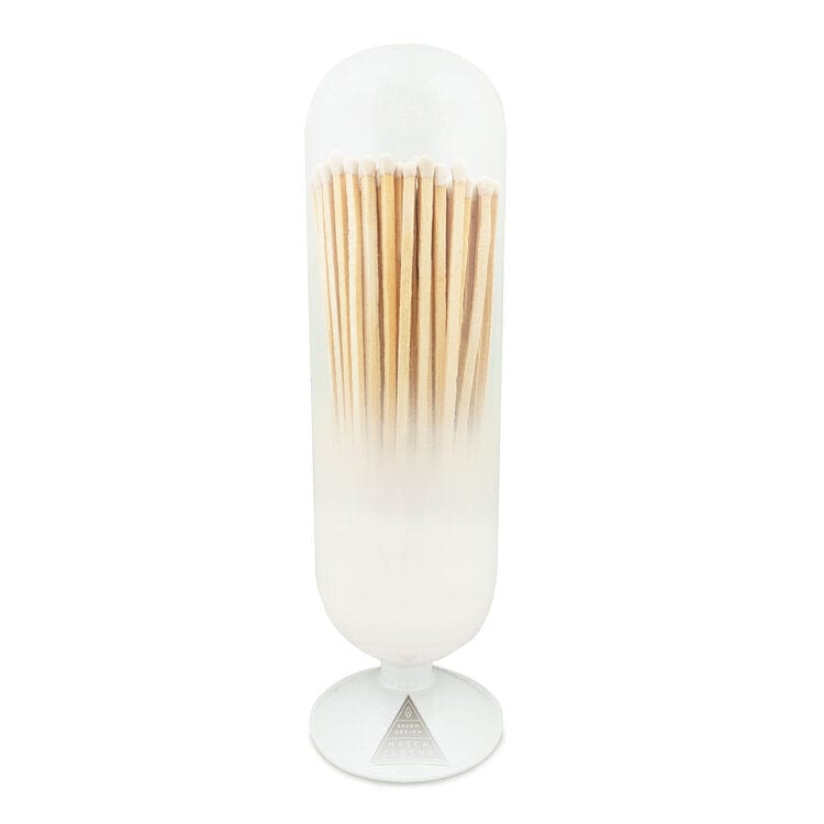 Skeem Design White Cloud Fireplace Match Cloche OLF2