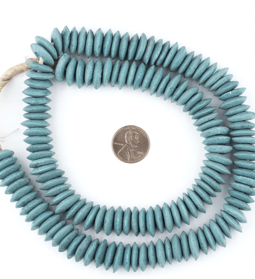 Dark Aqua Ashanti Beads - secondary