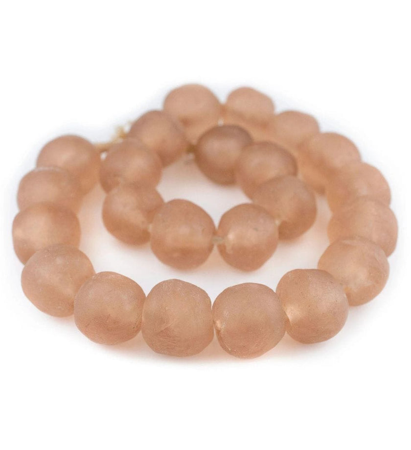 Jumbo Rose Recycled Glass Beads