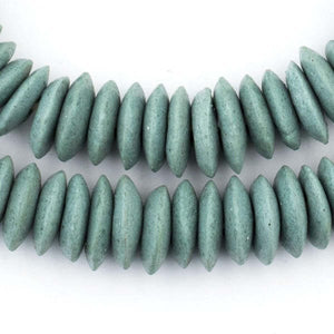 The Bead Chest Stone Green Ashanti Beads Decor StnGreenAshanti