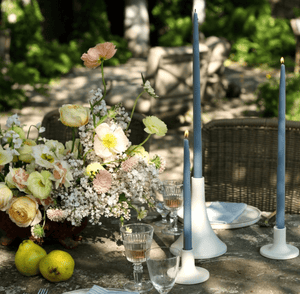 The Floral Society Heron - Dipped Taper Candle Candles