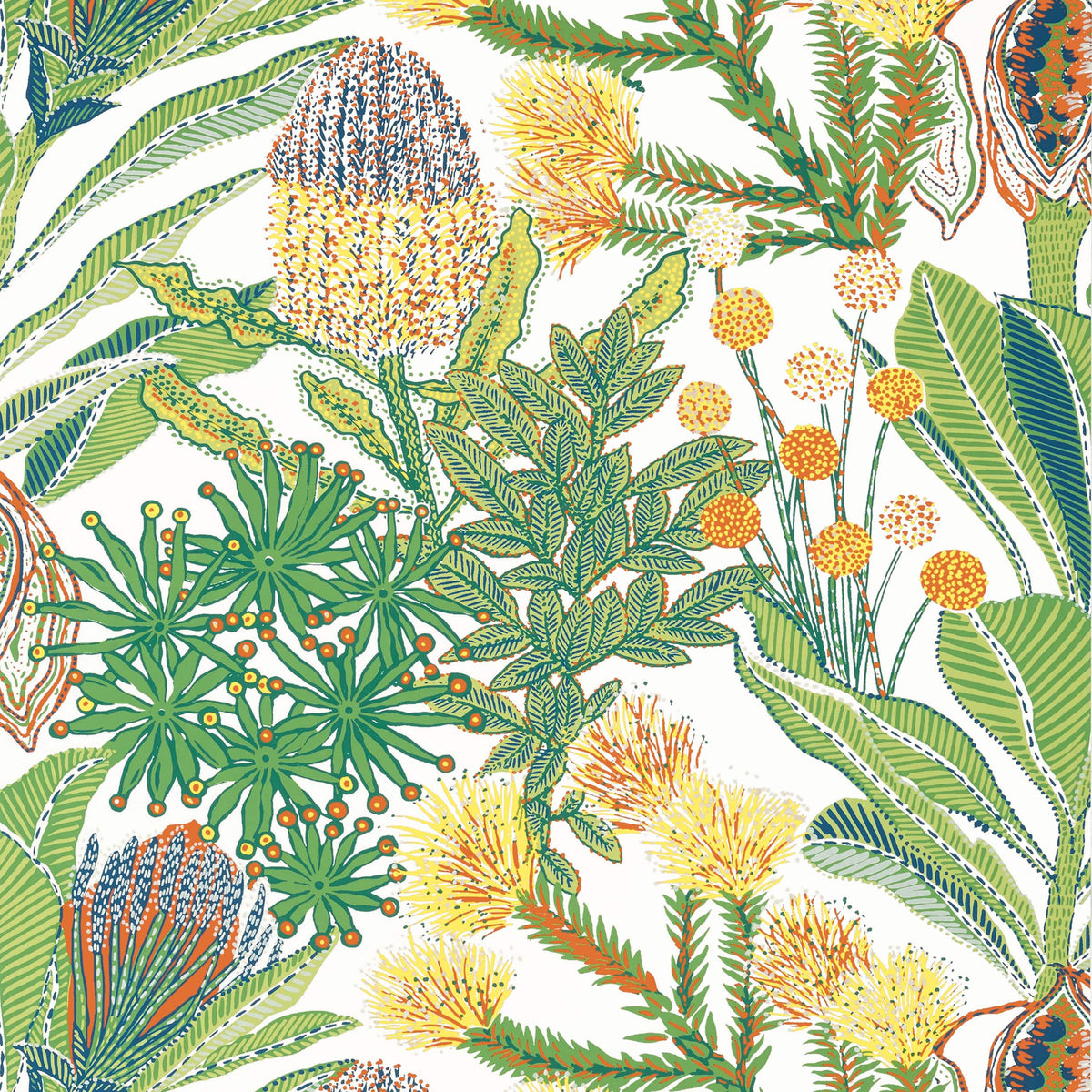 Thibaut Brights / 2 Rolls Protea Wallpaper T13921