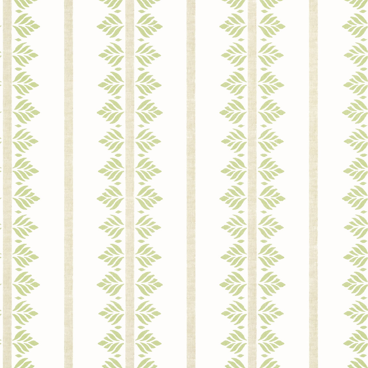 Thibaut Green / 2 Rolls Fern Stripe Wallpaper