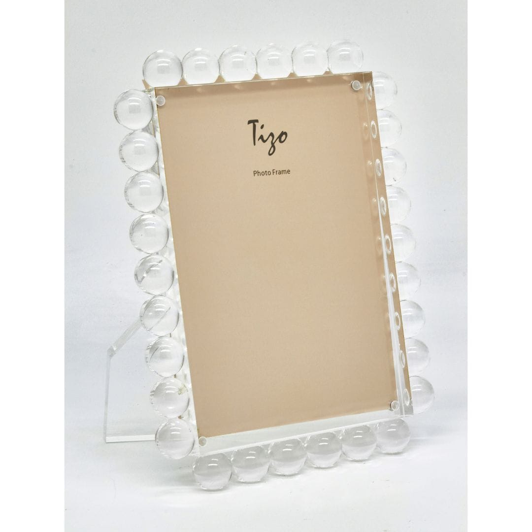 Tizo Acrylic Frame w/Clear Bubbles Picture Frames