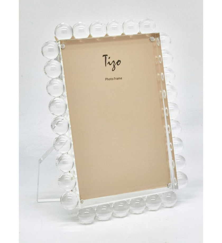 Acrylic Frame w/Clear Bubbles - secondary
