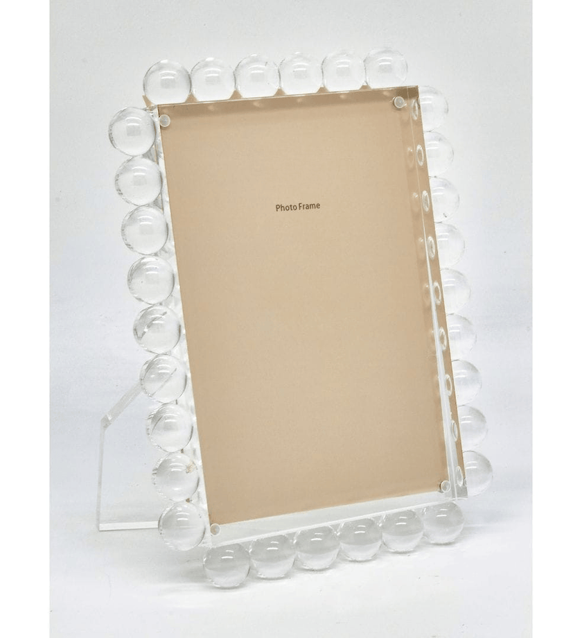 Acrylic Frame w/Clear Bubbles - secondary