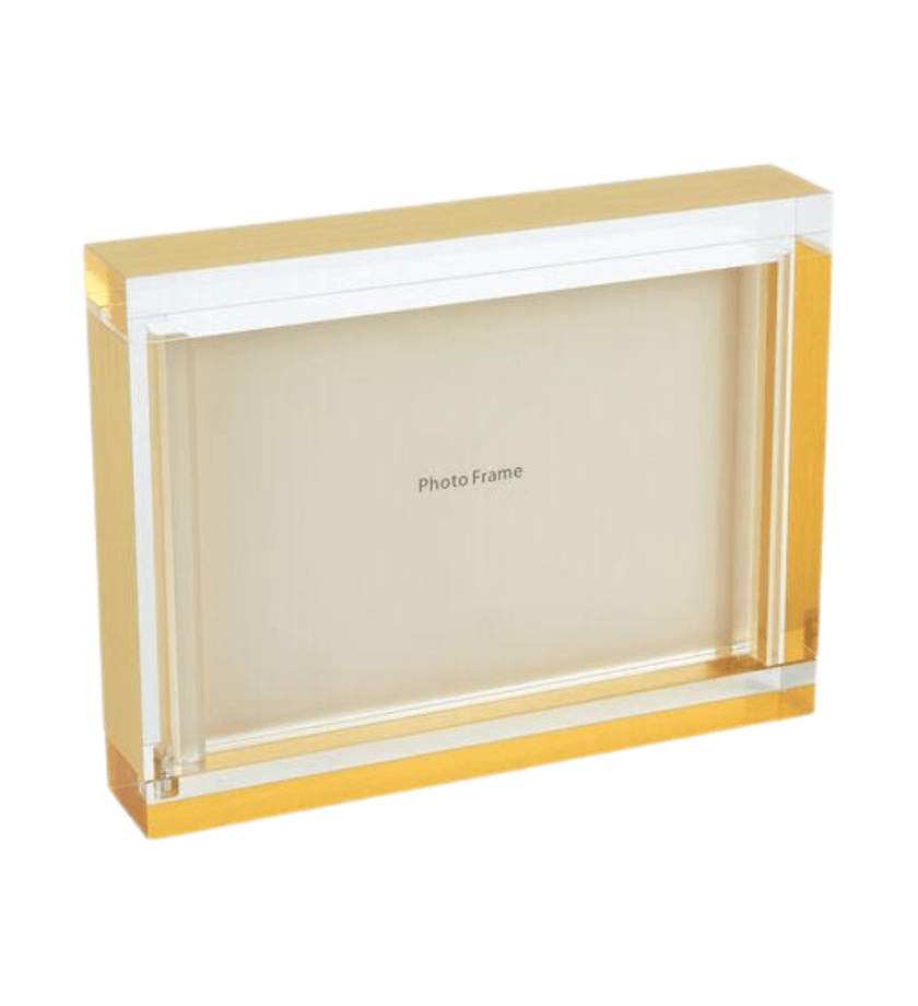 Block Frame with Gold