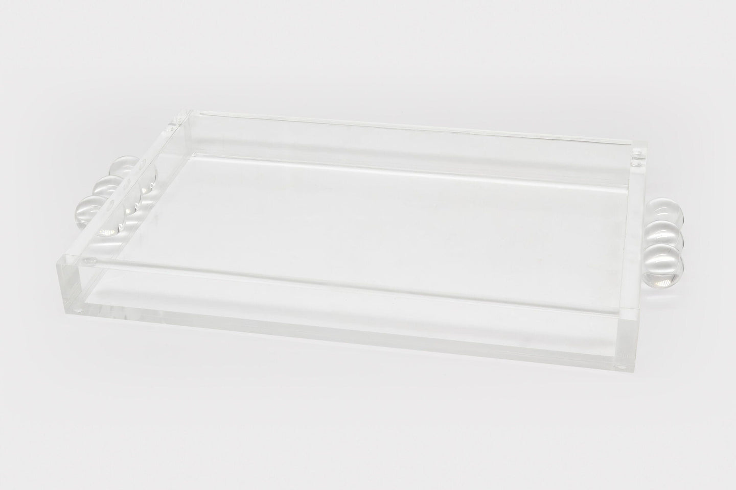 Tizo Bubble Handle Acrylic Tray Napkin Holders