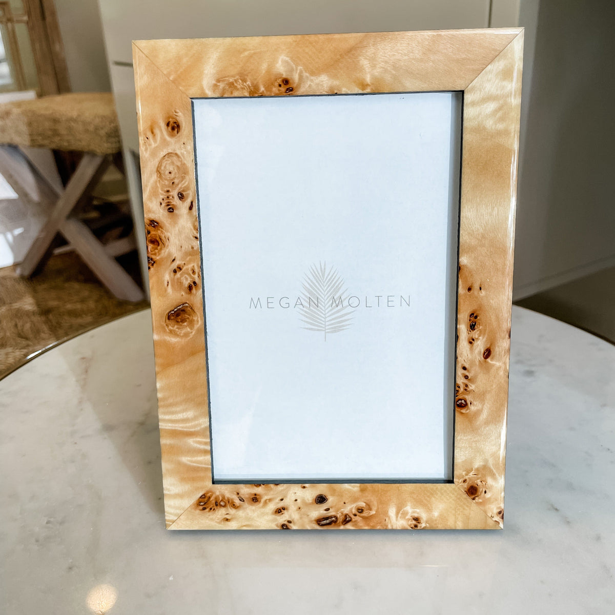 Tizo Burl Italian Wood Frame Picture Frames