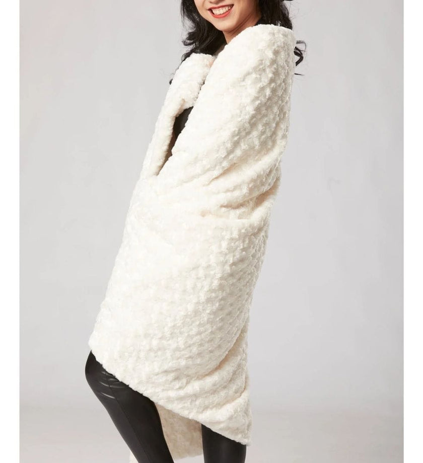 Rosebud Ivory Throw - secondary