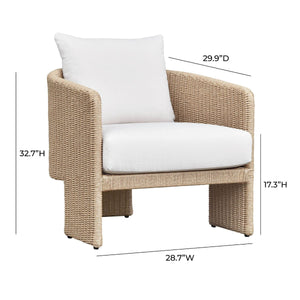 TOV Alexa Outdoor Armchair Outdoor Chair TOV-O68809