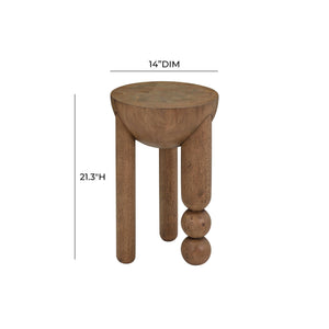 TOV Dot Dash Wooden Accent Table Tables TOV-OC54198