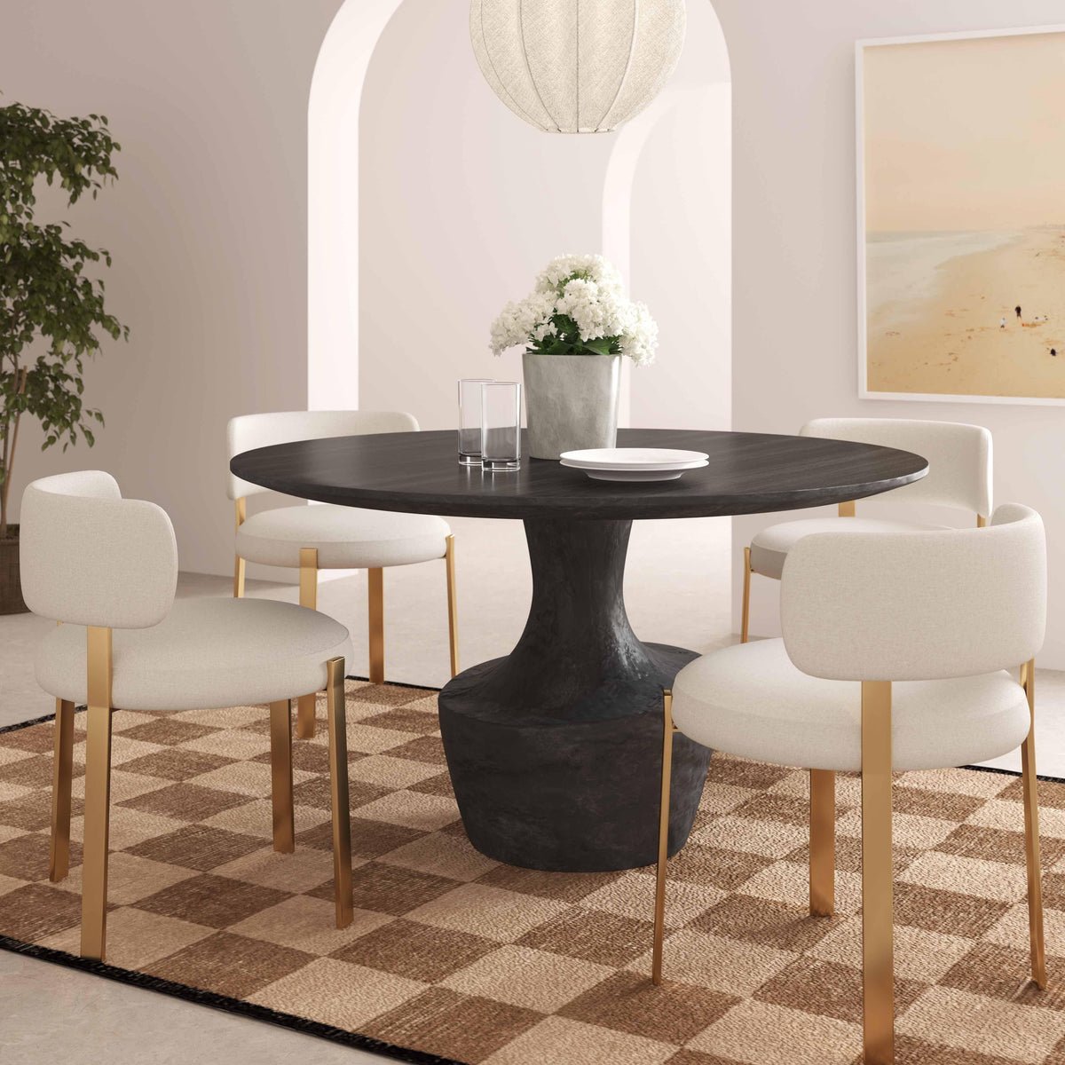 TOV Genna Dining Table furniture TOV-D54245