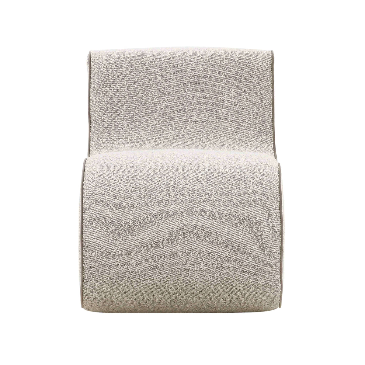 TOV Sienna Grey Boucle Chair furniture TOV-S68534