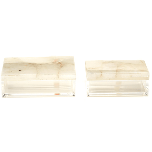 Tozai Acrylic and Quartz Boxes Decorative Boxes