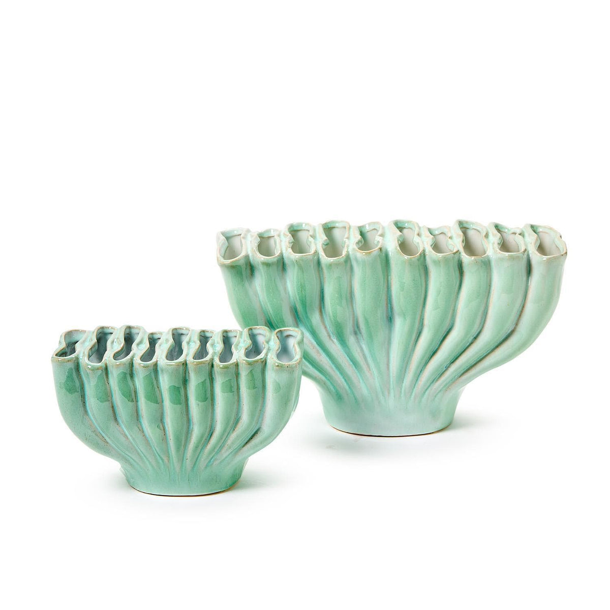 Tozai Banyan Celadon Ceramic Vase Vases