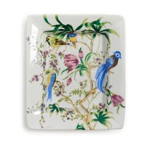 Tozai Bird & Blossom Chinoiserie Decorative All Purpose Tray Decorative Trays BLF183
