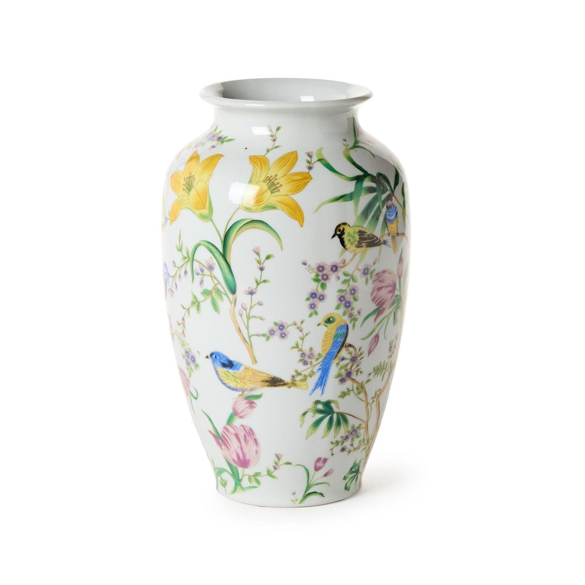 Tozai Bird & Blossom Chinoiserie Vase Vase BLF177