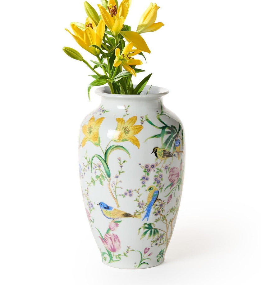 Bird & Blossom Chinoiserie Vase - secondary