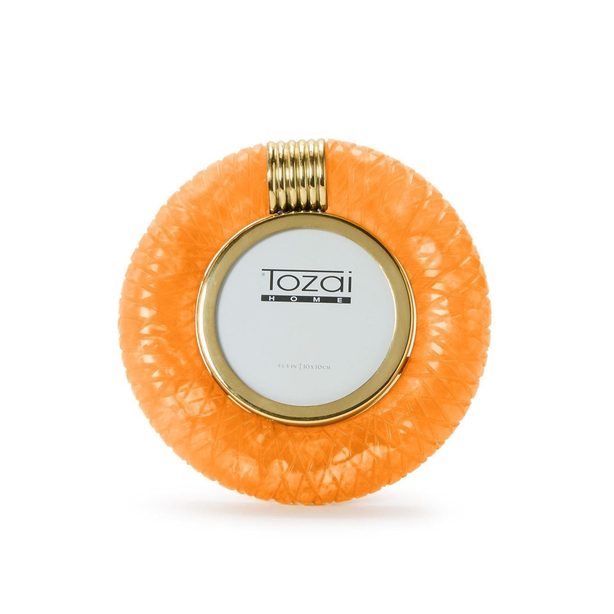 Tozai Burnt Sienna Round Photo Frame Picture Frames HZN119