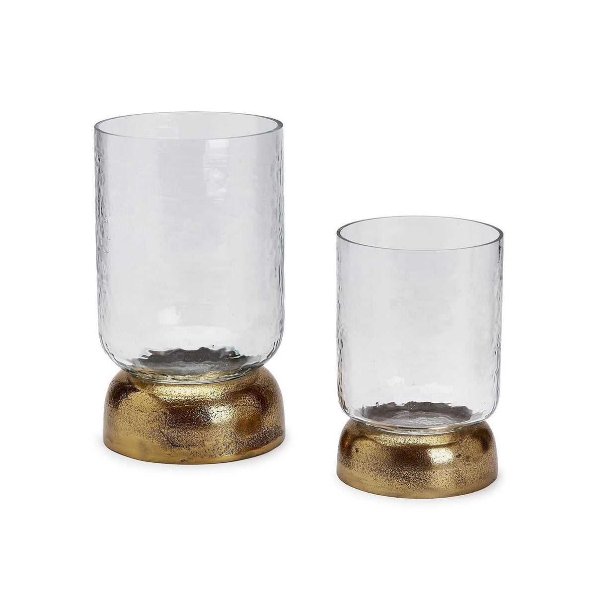 Tozai Casablanca Hurricane with Brass Base Candle Holders