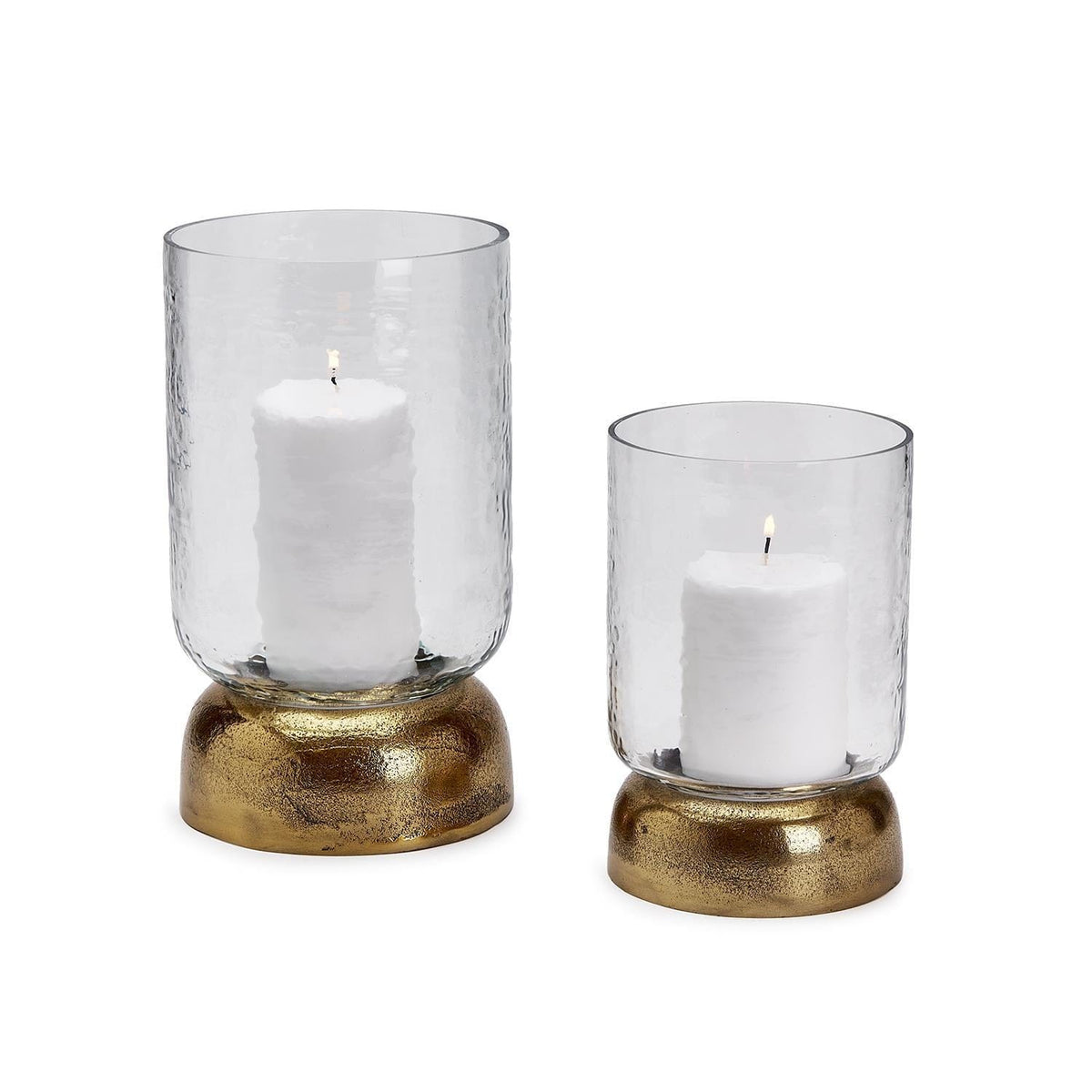 Tozai Casablanca Hurricane with Brass Base Candle Holders