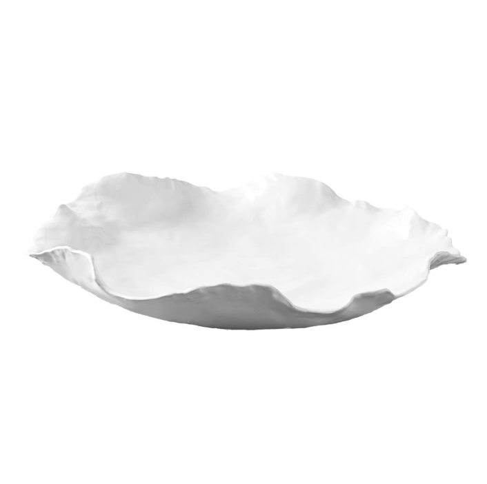 Tozai Ceramic White Wavy Bowl Bowls