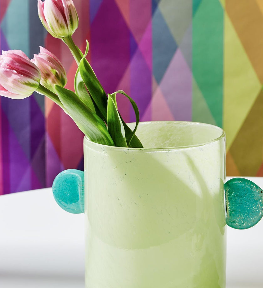 Contempo Colored Art Glass Vase - secondary
