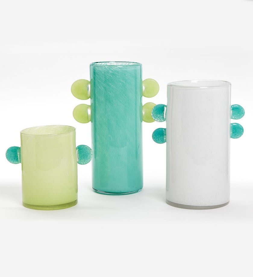 Contempo Colored Art Glass Vase