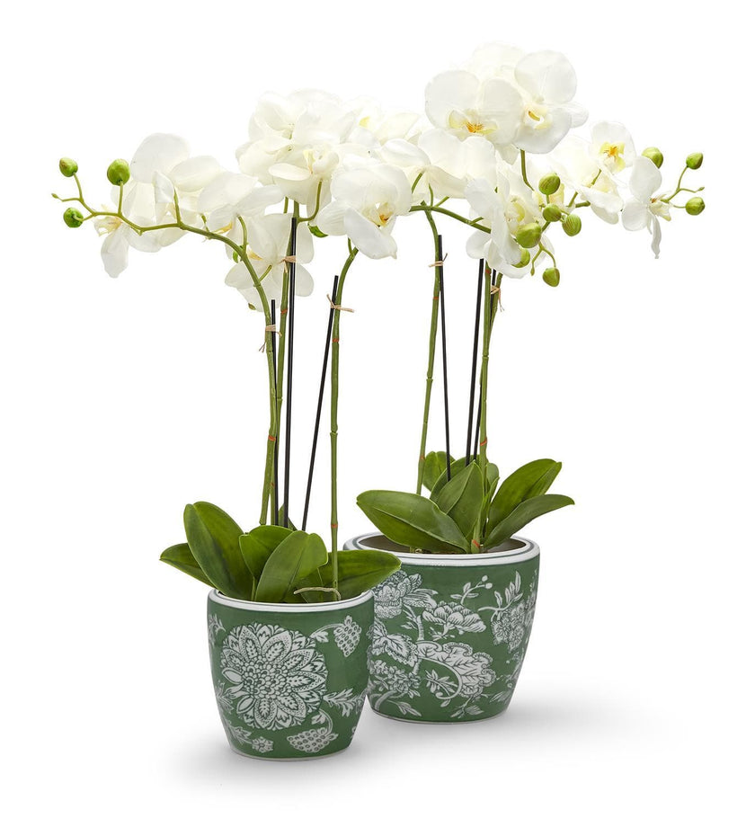Countryside Hand-Painted Cachepot / Planter / Vase - secondary