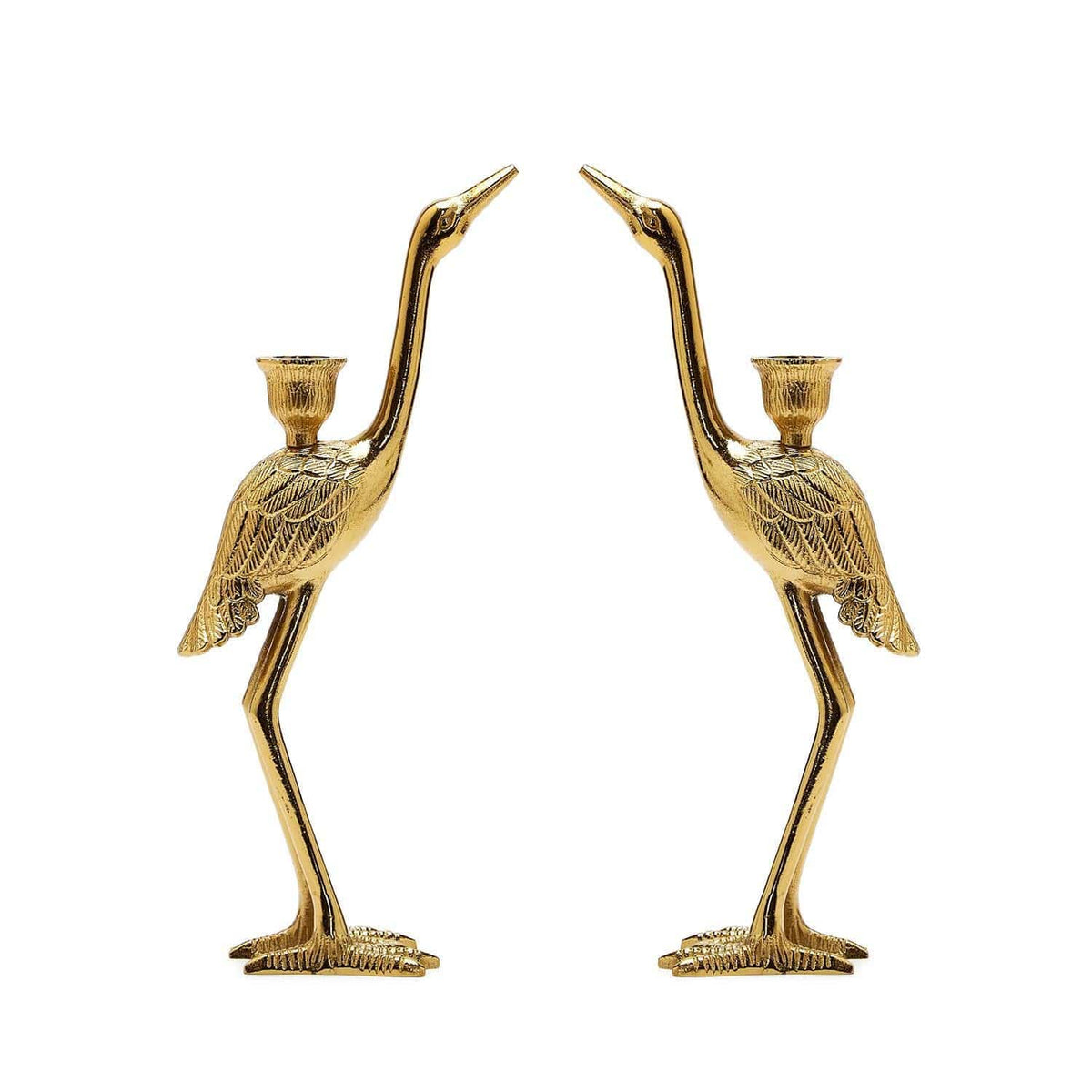 Tozai Crane Candle Holder Set Candle Holders VAL002-S2