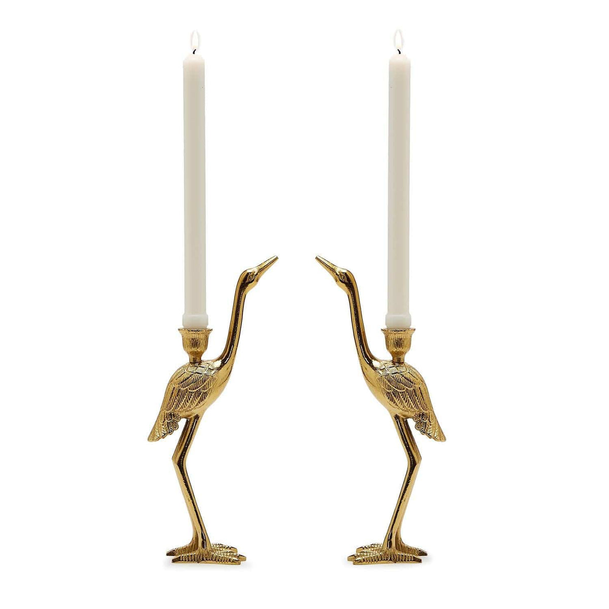Tozai Crane Candle Holder Set Candle Holders VAL002-S2